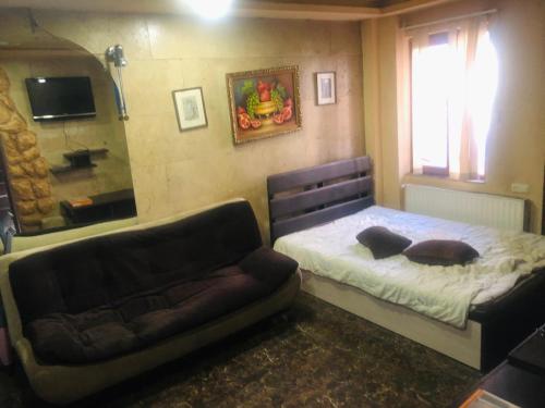 Bed in a shared studio