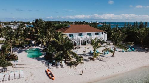 Exterior view, Guana Beach Inn in Great Guana Cay Exterior view, Guana Beach Inn in Great Guana Cay