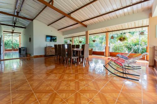 공용 라운지/TV 시청 구역, Hermosa Finca con piscina natural in 아르메로 공용 라운지/TV 시청 구역, Hermosa Finca con piscina natural in 아르메로