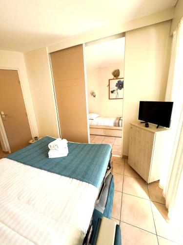 Les Rivages 2P terrasse parking