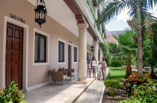 Exterior view, Casa Lucia Hotel Boutique in Merida Exterior view, Casa Lucia Hotel Boutique in Merida