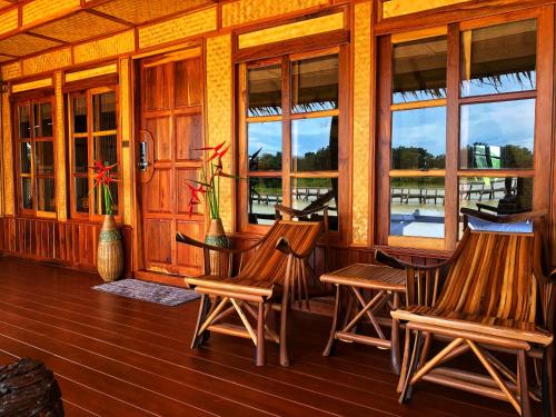 Balcony/terrace, บ้านสวนฟรุ๊ตการ์เด้นส์ in Khu Mueang Balcony/terrace, บ้านสวนฟรุ๊ตการ์เด้นส์ in Khu Mueang