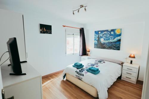 Apt Cabanyal, Beach 8 Min, Terrace, Smart TV