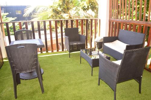 Балкон, Les Gites de Kribi in Крібі Балкон, Les Gites de Kribi in Крібі