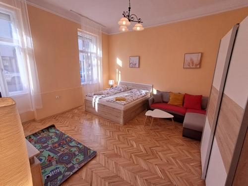 Ruang bersama/area TV, Hanna Apartman 1-2 in Koszeg Ruang bersama/area TV, Hanna Apartman 1-2 in Koszeg