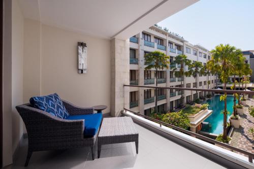 Balcony/terrace, Aston Kuta Hotel and Residence in Kuta Balcony/terrace, Aston Kuta Hotel and Residence in Kuta