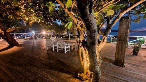 Μπαλκόνι/βεράντα, Coralview Island Resort in Νήσοι Γιασάβα Μπαλκόνι/βεράντα, Coralview Island Resort in Νήσοι Γιασάβα