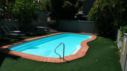 Swimming pool, Moby Dick Waterfront Resort Motel in Yamba Swimming pool, Moby Dick Waterfront Resort Motel in Yamba