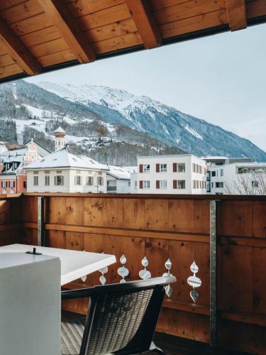 Balcony/terrace, Apparthotel Litz in Schruns Balcony/terrace, Apparthotel Litz in Schruns