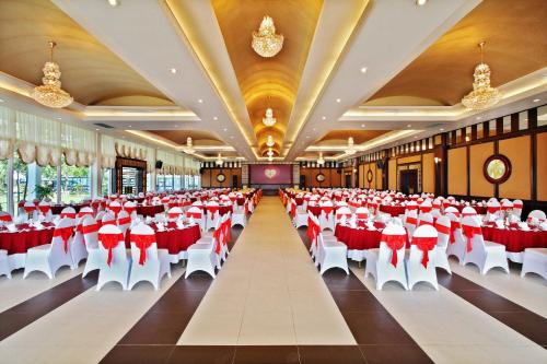 Banquet hall, Century Riverside Hotel Hue in Perfume River Banquet hall, Century Riverside Hotel Hue in Perfume River
