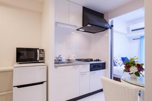 廚房, Living Inn Asahibashiekimae Annex in 沖繩本島 廚房, Living Inn Asahibashiekimae Annex in 沖繩本島