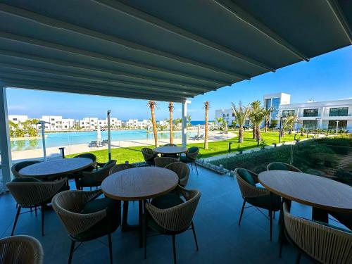 餐廳, Esentepe Cove Garden Denize sıfır 1 yatak odalı Daire in 埃森特佩 餐廳, Esentepe Cove Garden Denize sıfır 1 yatak odalı Daire in 埃森特佩