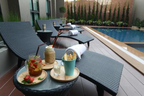 Swimming pool, Cmor by Recall Hotels in Huay Kaew Swimming pool, Cmor by Recall Hotels in Huay Kaew