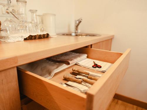 Konyha, Hotel Villa Freiheim-NEW in Meran Konyha, Hotel Villa Freiheim-NEW in Meran