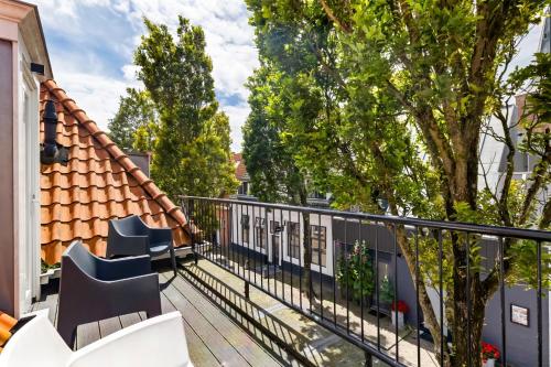 Балкон/тераса, Zeayou Zeeland - Appartementen Markt 5 & 5a in Домбург Балкон/тераса, Zeayou Zeeland - Appartementen Markt 5 & 5a in Домбург