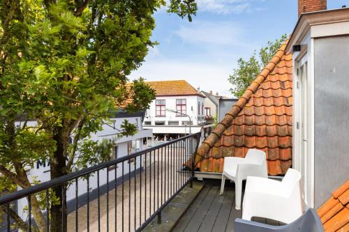 Балкон/тераса, Zeayou Zeeland - Appartementen Markt 5 & 5a in Домбург Балкон/тераса, Zeayou Zeeland - Appartementen Markt 5 & 5a in Домбург