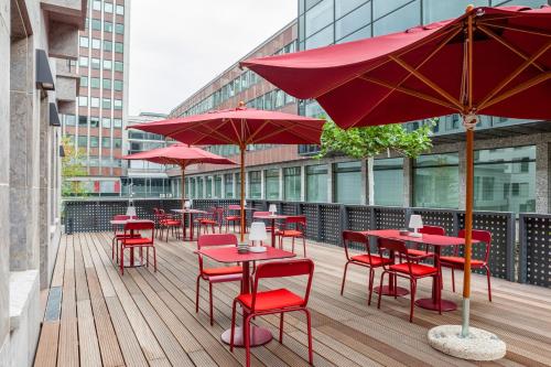 Balkon/teras, IntercityHotel Dortmund in Dortmund Balkon/teras, IntercityHotel Dortmund in Dortmund