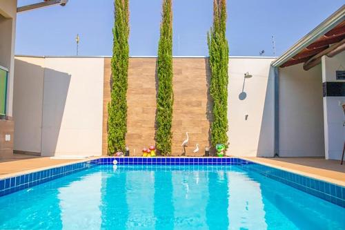 Swimming pool, Casa c/4 quartos e Piscina - Excelente localizacao in Jardim Paraiso Swimming pool, Casa c/4 quartos e Piscina - Excelente localizacao in Jardim Paraiso