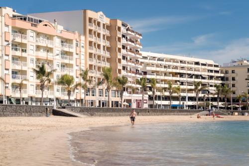 Beach, Hotel Diamar in Lanzarote Beach, Hotel Diamar in Lanzarote