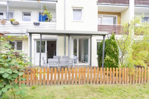 Erkély/terasz, OARA Comfort Home, Komfort Wohnung 58qm mit Terrasse in Geesthacht Erkély/terasz, OARA Comfort Home, Komfort Wohnung 58qm mit Terrasse in Geesthacht
