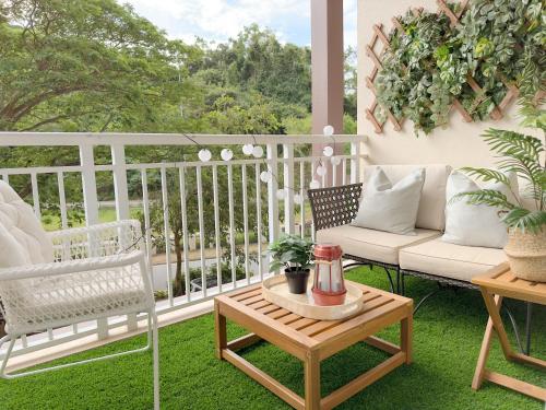 Balcony/terrace, Yugen Suites at Pico De Loro in Nasugbu Balcony/terrace, Yugen Suites at Pico De Loro in Nasugbu