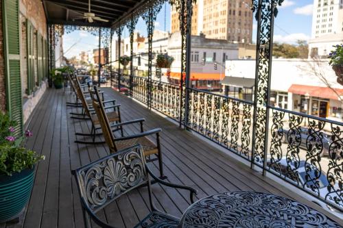 Terraza/balcón, The Marshall House in Savannah City Center Terraza/balcón, The Marshall House in Savannah City Center