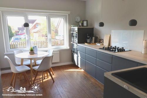 Kitchen, 50 Ferienhaus Auszeit Gollendorf 22 in Fehmarn Kitchen, 50 Ferienhaus Auszeit Gollendorf 22 in Fehmarn
