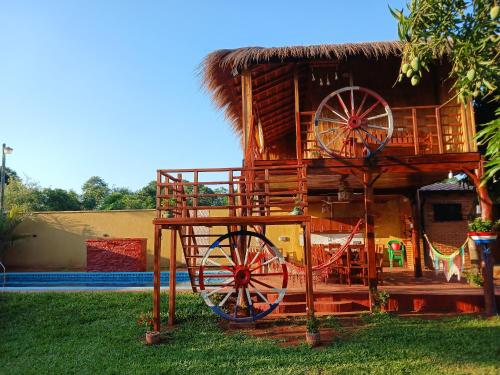 Jardín, Cabañas Compartidas en Casa Quinta en Itá (Cabanas Compartidas en Casa Quinta en Ita) in Itauguá Jardín, Cabañas Compartidas en Casa Quinta en Itá (Cabanas Compartidas en Casa Quinta en Ita) in Itauguá