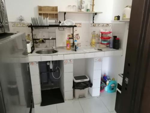 廚房, Brise de Mer Apartment Three Bedrooms in 吉普提 廚房, Brise de Mer Apartment Three Bedrooms in 吉普提