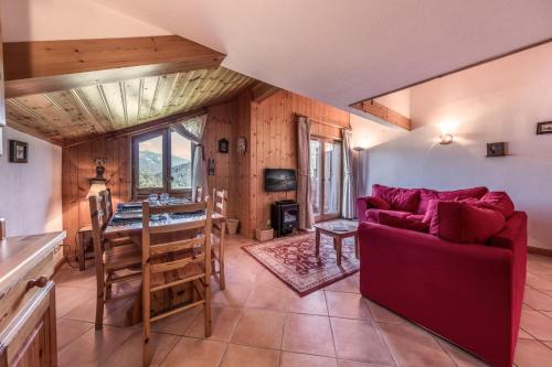 Shared lounge/TV area, Duplex lumineux 2 chambres 7 personnes a Meribel les Allues - Chalet les Jardins Sauvages in Les Allues Shared lounge/TV area, Duplex lumineux 2 chambres 7 personnes a Meribel les Allues - Chalet les Jardins Sauvages in Les Allues