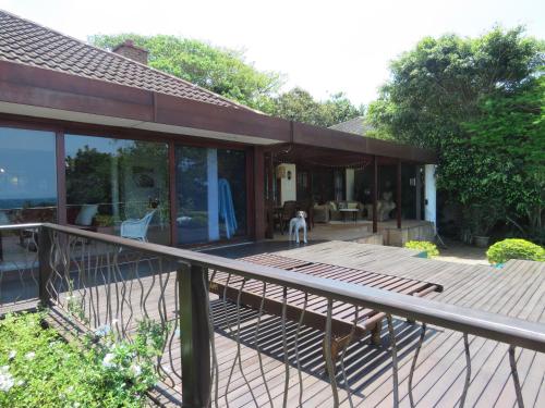 Balcony/terrace, Whispering Waves Villa in Freeland Park Balcony/terrace, Whispering Waves Villa in Freeland Park