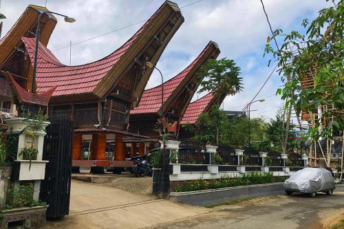 A szálláshely kívülről, Hotel Manggasa Makale in Tana Toraja A szálláshely kívülről, Hotel Manggasa Makale in Tana Toraja