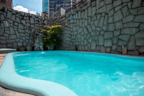 Swimming pool, Rede Andrade Coimbra in Fortaleza Swimming pool, Rede Andrade Coimbra in Fortaleza