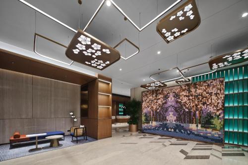 Lobby, Hilton Garden Inn Beijing Yizhuang in Yizhuang Lobby, Hilton Garden Inn Beijing Yizhuang in Yizhuang