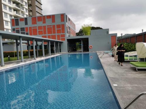 Swimming pool, Trival Celes Homestay @ Sri Indah Sandakan in Sepilok Swimming pool, Trival Celes Homestay @ Sri Indah Sandakan in Sepilok