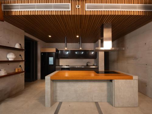 Kitchen, Palm Villa near Suoi Do Pagoda Kitchen, Palm Villa near Suoi Do Pagoda