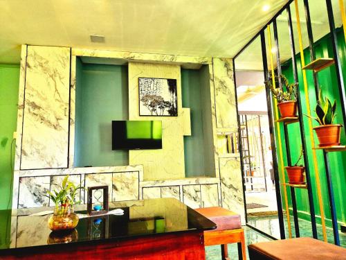 صالة مشتركة/ منطقة التلفزيون, Brindavan homestay in Karwar صالة مشتركة/ منطقة التلفزيون, Brindavan homestay in Karwar