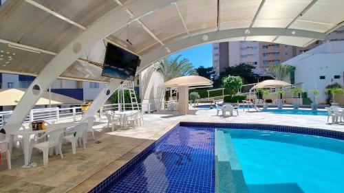 전망, Thermas dos Bandeirantes Caldas Novas - 3 Quartos - ACHEI FERIAS - Com Roupa de Cama in 반데이란체스 전망, Thermas dos Bandeirantes Caldas Novas - 3 Quartos - ACHEI FERIAS - Com Roupa de Cama in 반데이란체스