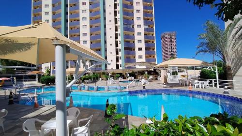 전망, Thermas dos Bandeirantes Caldas Novas - 3 Quartos - ACHEI FERIAS - Com Roupa de Cama in 반데이란체스 전망, Thermas dos Bandeirantes Caldas Novas - 3 Quartos - ACHEI FERIAS - Com Roupa de Cama in 반데이란체스