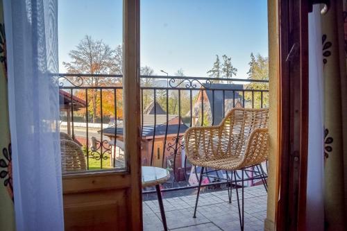 Erkély/terasz, Zajazd Teremulka in Poronin Erkély/terasz, Zajazd Teremulka in Poronin