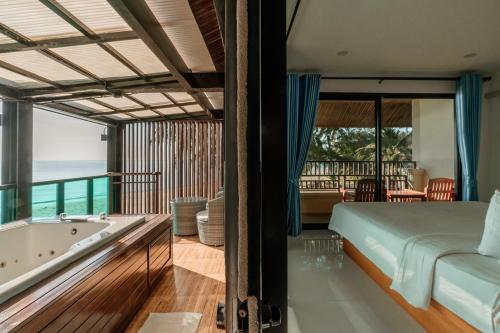 Balcony/terrace, Klong Prao Resort in Koh Chang Balcony/terrace, Klong Prao Resort in Koh Chang