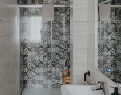 Fürdőszoba, Casa Rural La Medica in Valderredible Fürdőszoba, Casa Rural La Medica in Valderredible