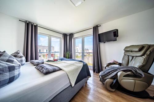 Schleivilla Hafenmeister by Seeblick Ferien ORO, Wasserbett, Billardtisch,Kamin,Sauna in Olpenitz Schleivilla Hafenmeister by Seeblick Ferien ORO, Wasserbett, Billardtisch,Kamin,Sauna in Olpenitz