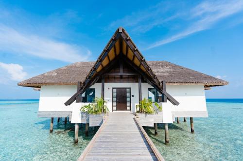 Exterior view, NOOE Maldives Kunaavashi in Vaavu Atoll Exterior view, NOOE Maldives Kunaavashi in Vaavu Atoll