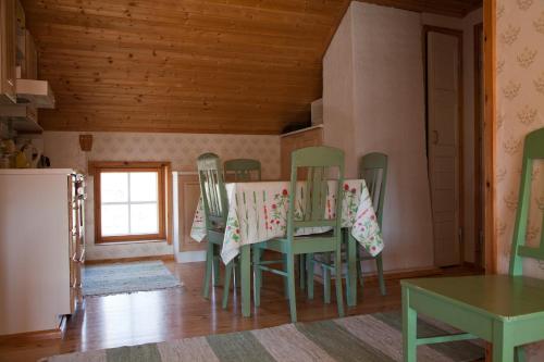 Kitchen, Lamminkangas Cottage in Saarijarvi Kitchen, Lamminkangas Cottage in Saarijarvi