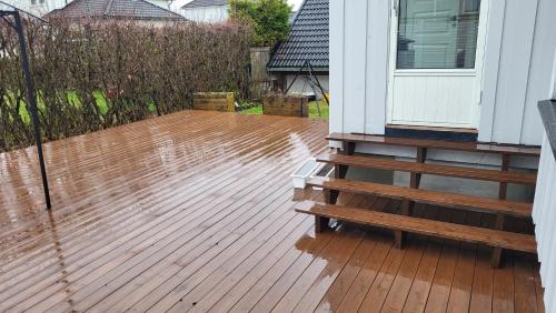 Balcony/terrace, Apartment with 3 bedrooms and 7 guests in Sandefjord Balcony/terrace, Apartment with 3 bedrooms and 7 guests in Sandefjord