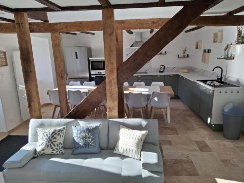 Kitchen, Gite Jalagnat Plaisir Creusois in Beaumont-du-Lac Kitchen, Gite Jalagnat Plaisir Creusois in Beaumont-du-Lac