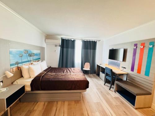 홈텔 스위트 호텔 (Hometel suites Hotel) in 로스앤젤레스 (CA) 홈텔 스위트 호텔 (Hometel suites Hotel) in 로스앤젤레스 (CA)