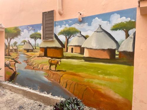 Bejárat, Fadidi House in Ouakam Bejárat, Fadidi House in Ouakam