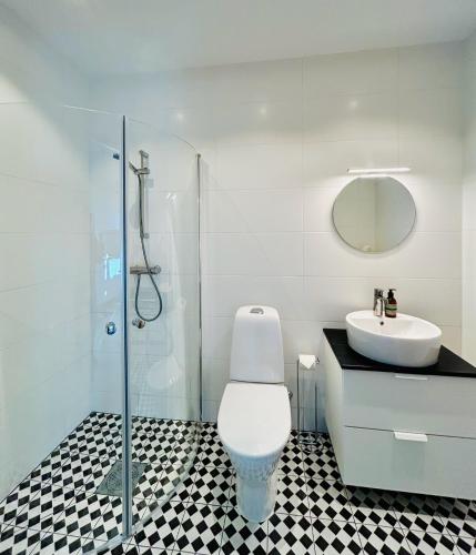 Bathroom, Solhogs Gard nr 3 in Glimminge Bathroom, Solhogs Gard nr 3 in Glimminge